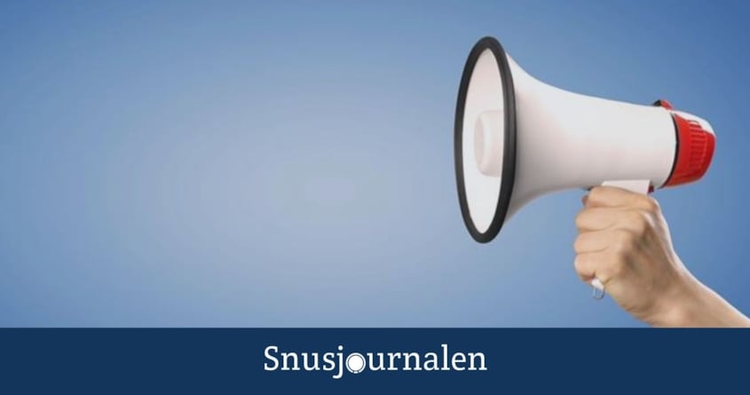 Vill svenska politiker också förbjuda snus och vitt snus?