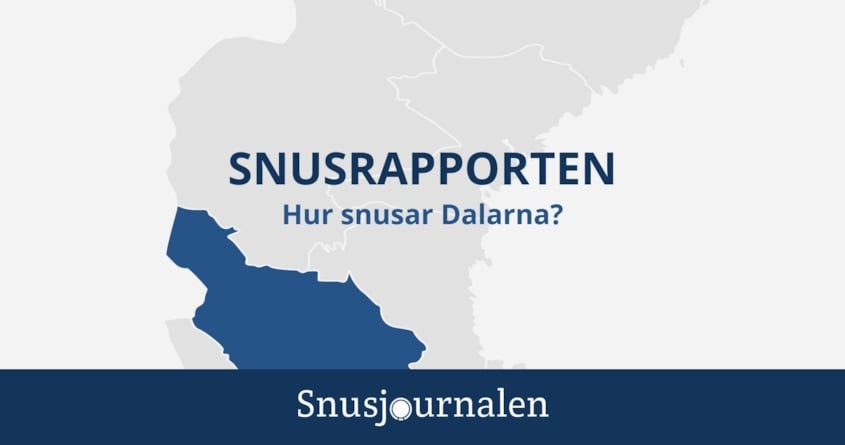 Så snusar Dalarna