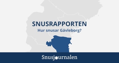 Så snusar Gävle