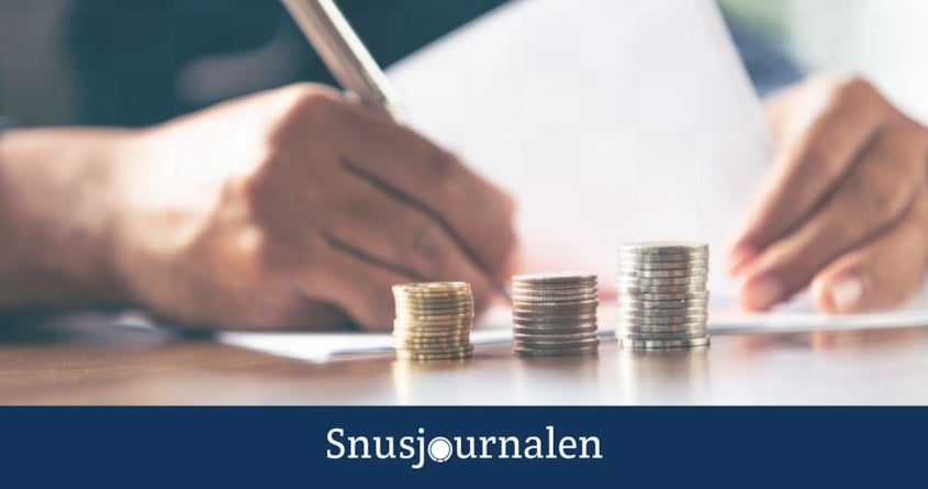 Regeringen föreslår höjd skatt på tobak – men snus undantas från extra höjning