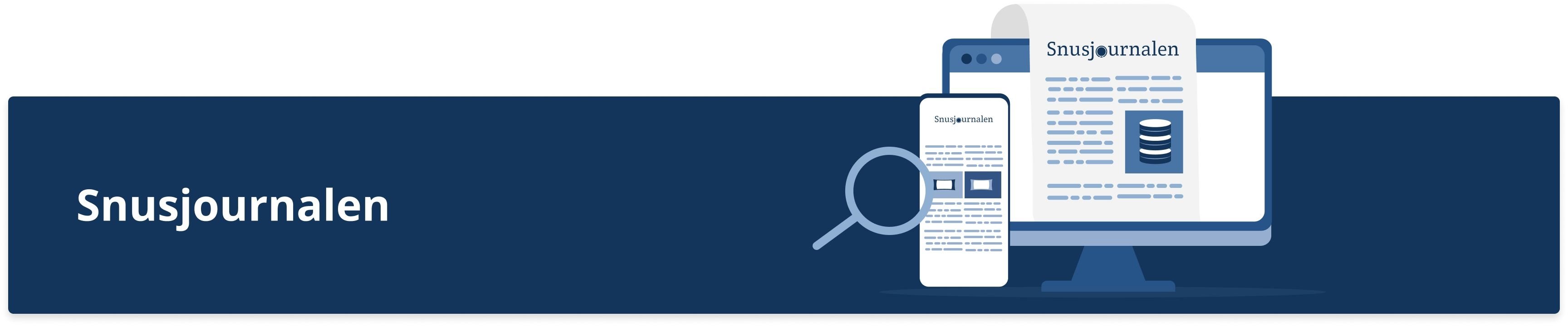 Snusjournalen – för snusare, av snusare