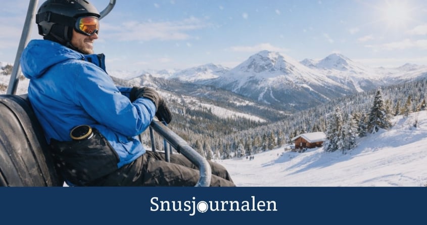 Snusvett och etikett i skidbacken