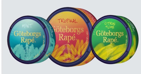 Göteborgs Rapé lanserar tre nya smaker