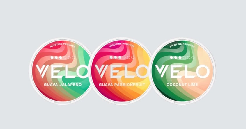 Nya Velo smaker: Coconut Mint, Guava Passionfruit, Guava Jalapeno