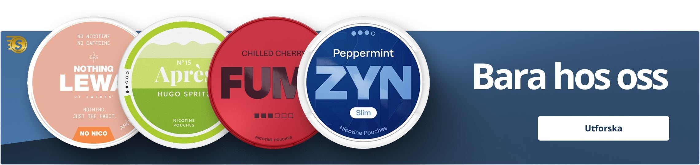 Bara hos Snusbolaget