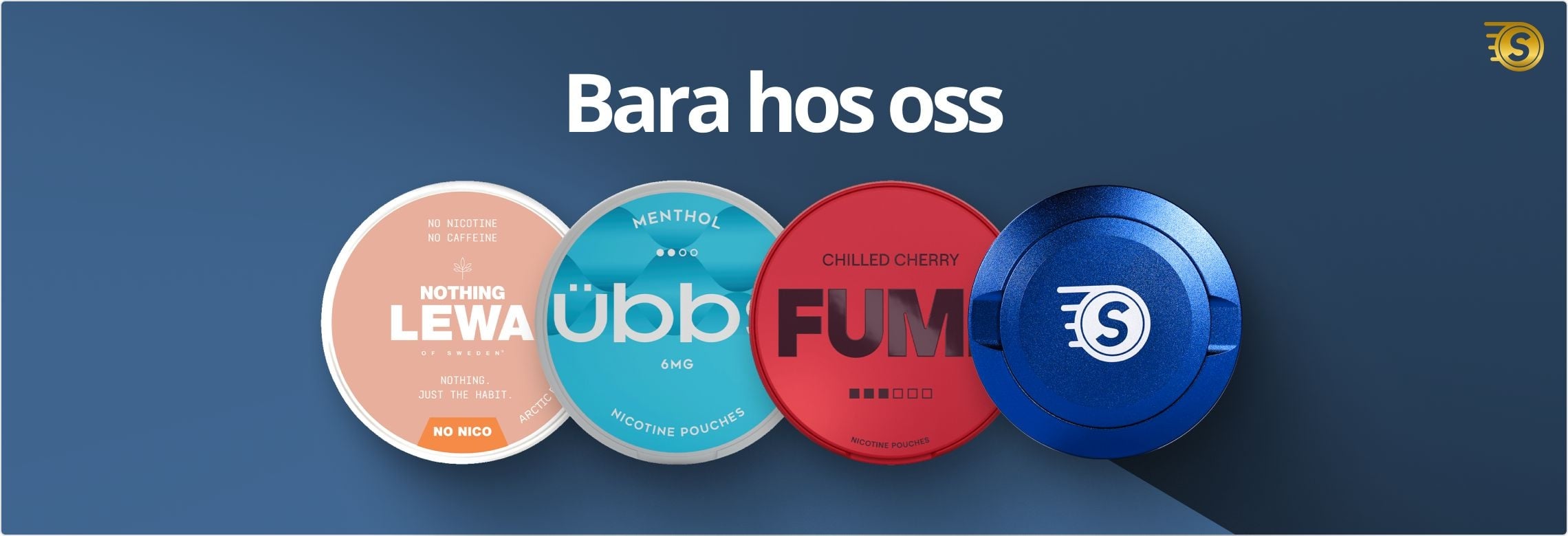 Bara hos oss