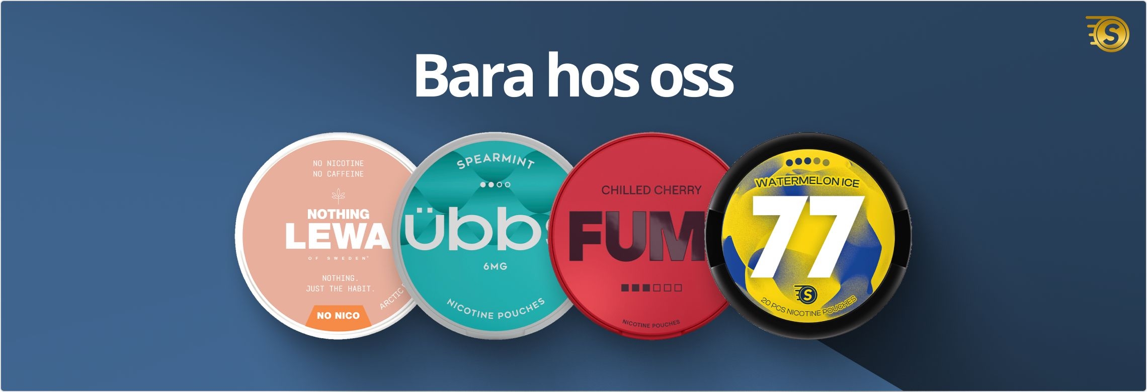 Bara hos Snusbolaget