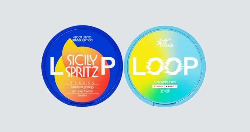 Nya smaker från Loop - Pineapple Ice och Sicily Spritz