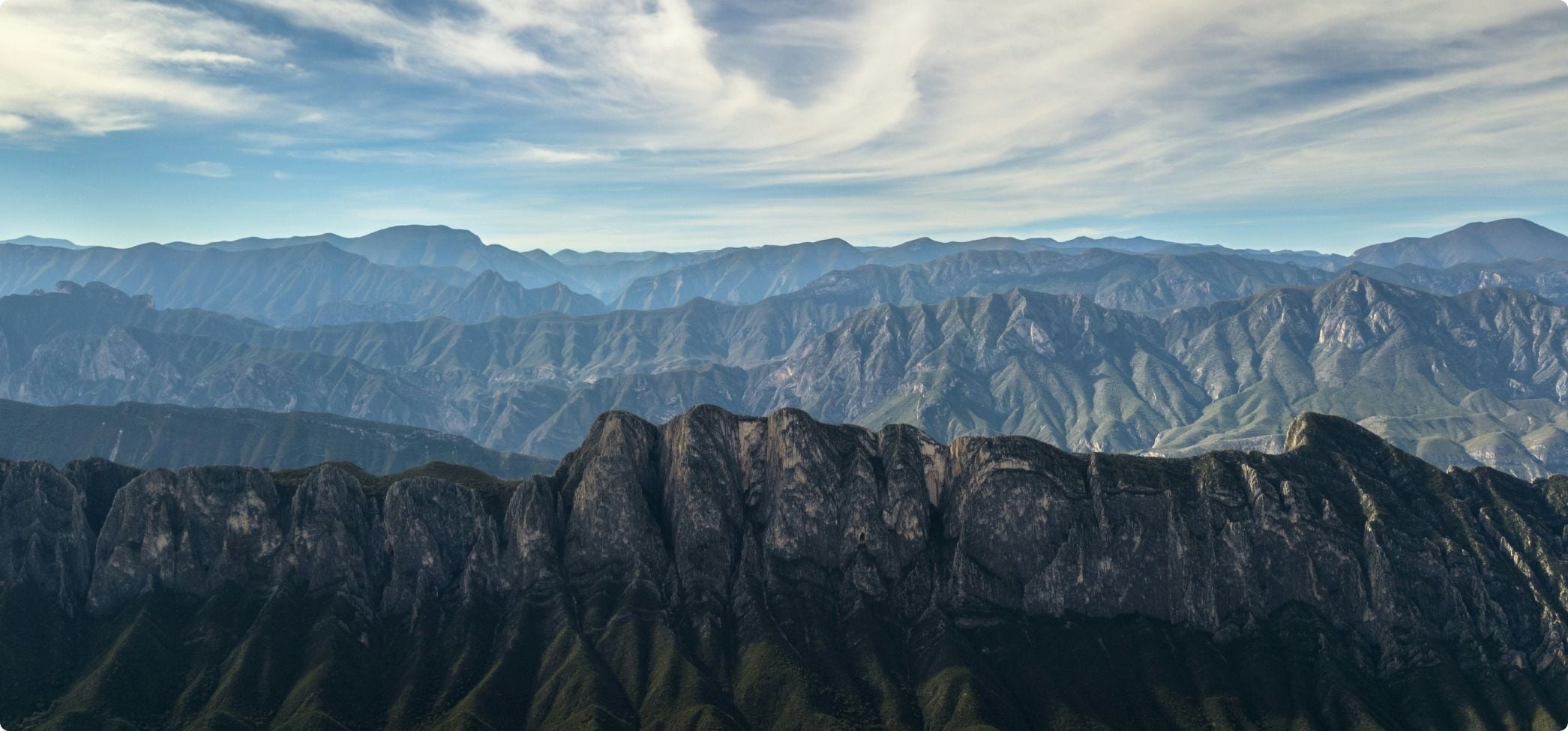 Berg i Monterrey, Mexiko
