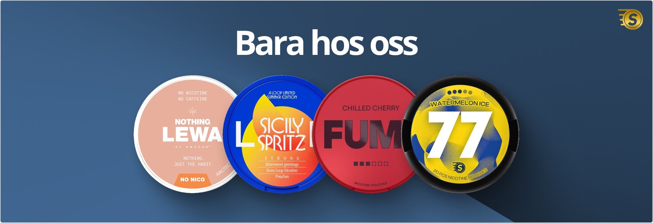 Bara hos Snusbolaget