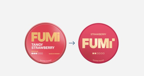 FUMi får ny design och nya produktnamn