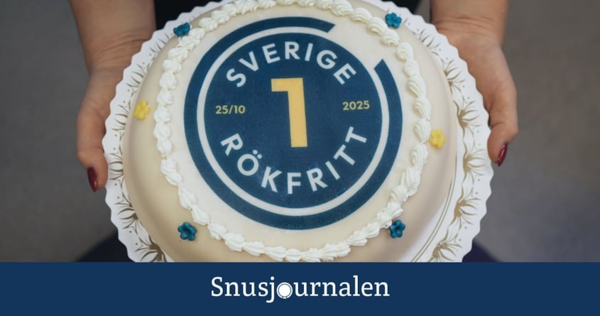 Sverige är rökfritt men CAN förstår inte snusets avgörande roll