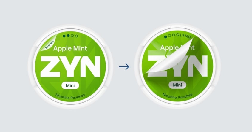 Förändringar i ZYN-sortimentet - ny design och styrkor