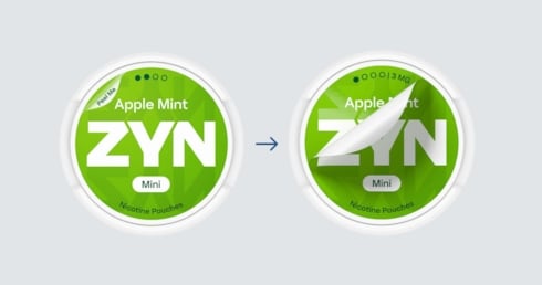 Förändringar i ZYN-sortimentet - ny design och styrkor