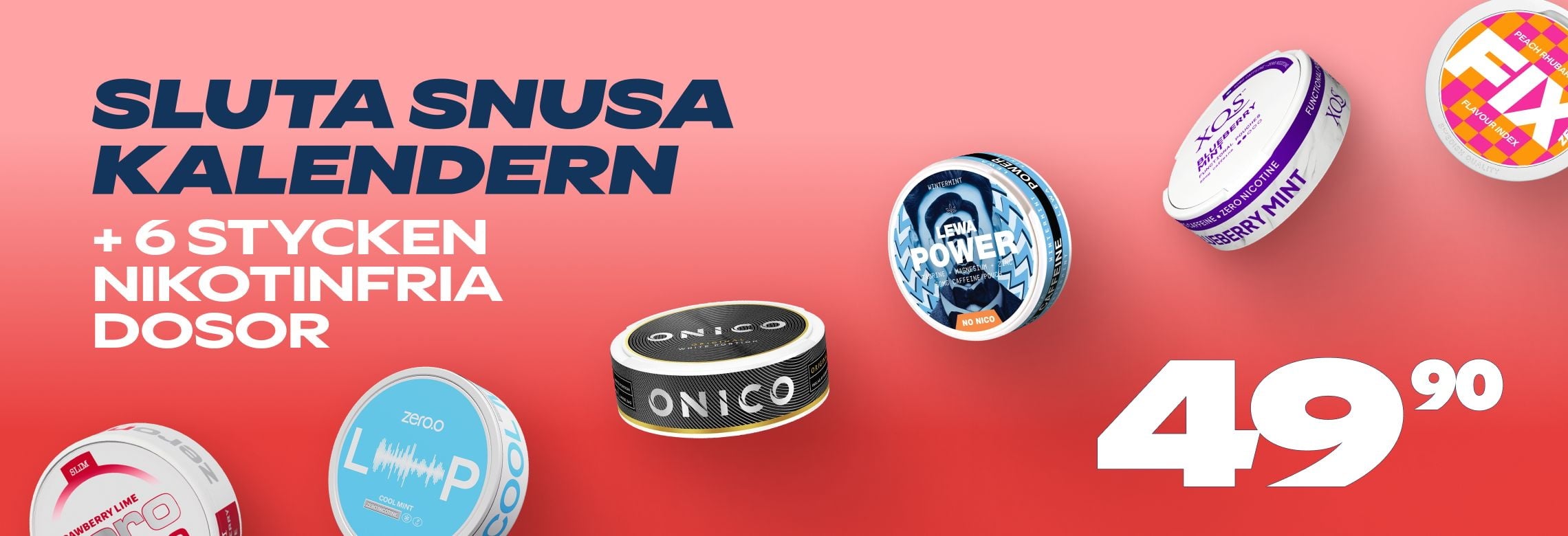 Sluta snusa kalendern