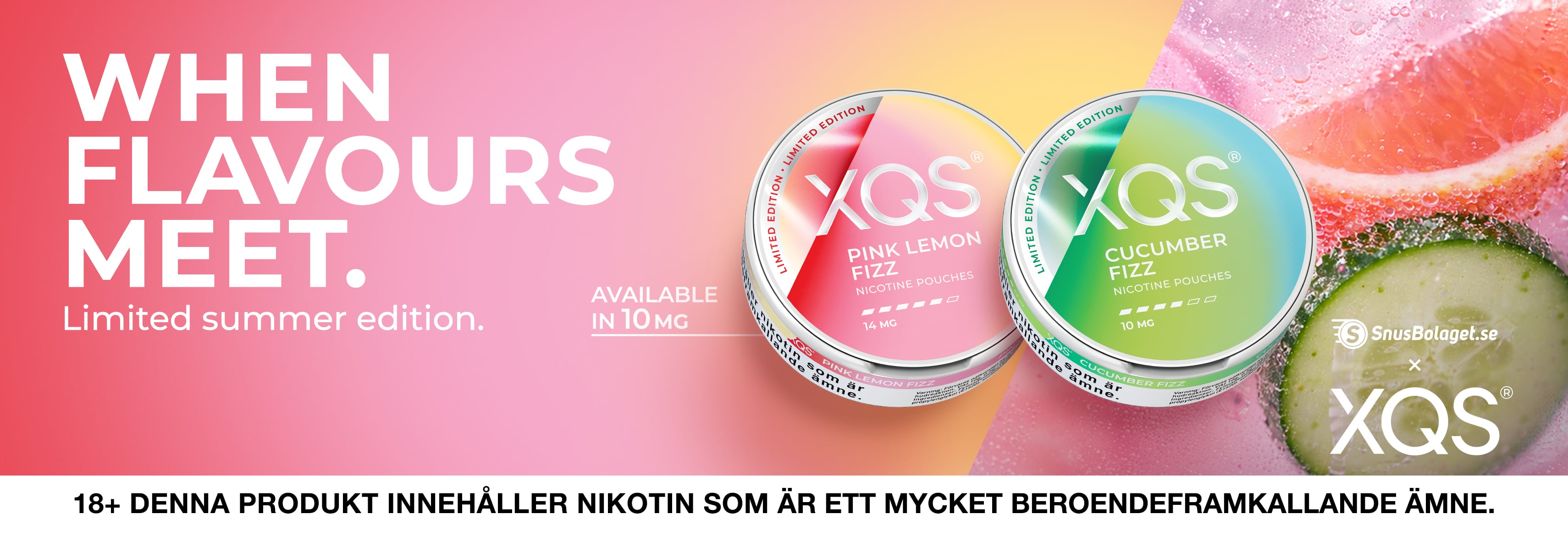 XQS snus banner