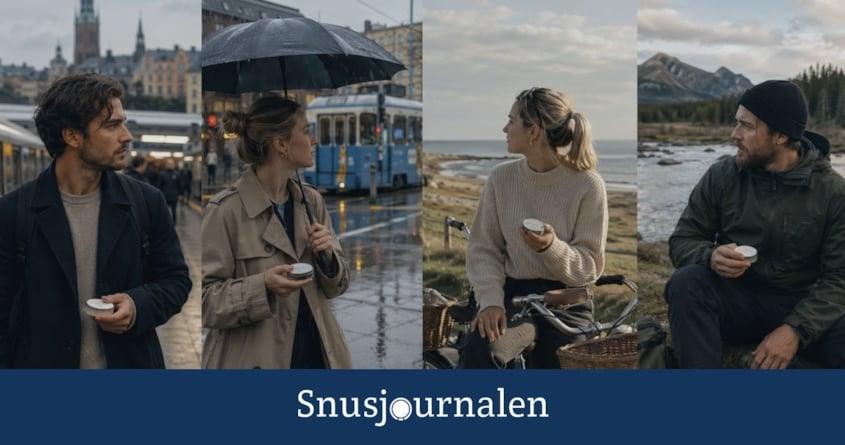 Så snusar Stockholm, Västra Götaland, Skåne och Norrbotten