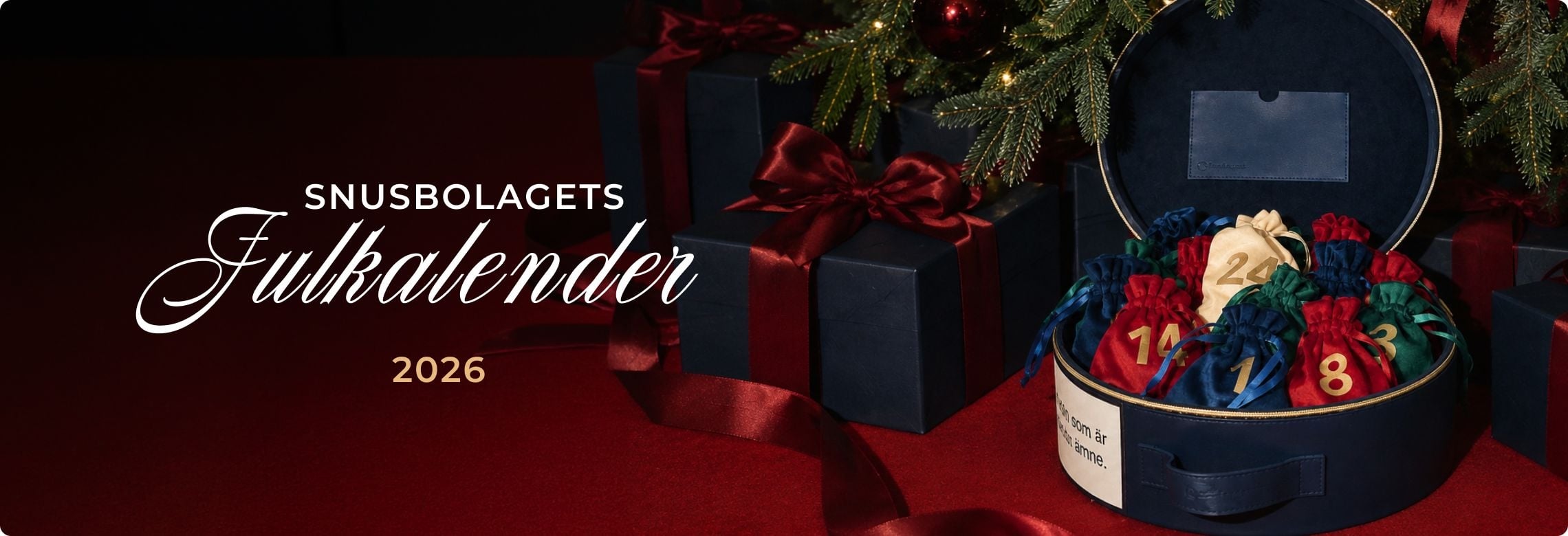 Snusbolagets julkalender