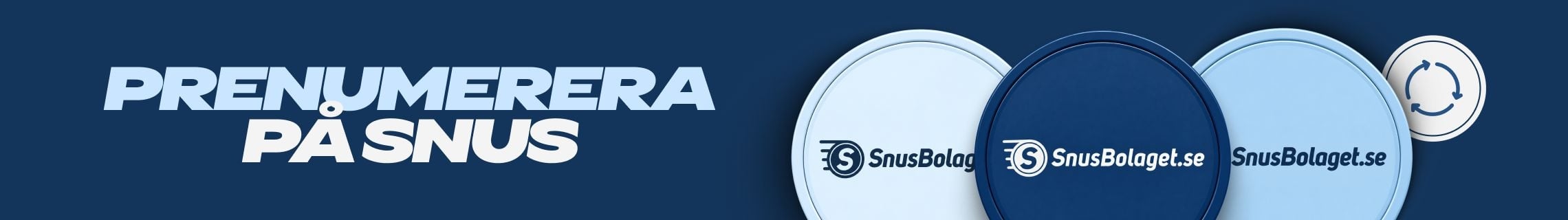 Prenumerera på snus