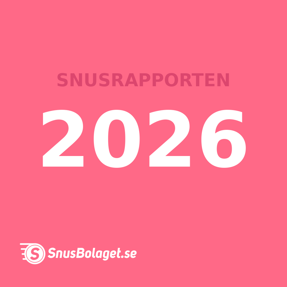 Snusrapporten 2026