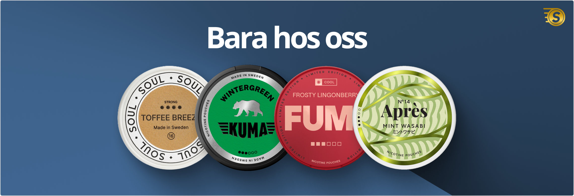 Bara hos oss