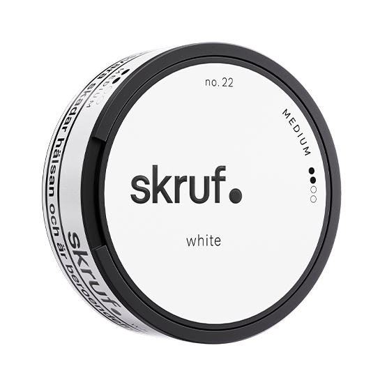 Skruf No.22 White Medium