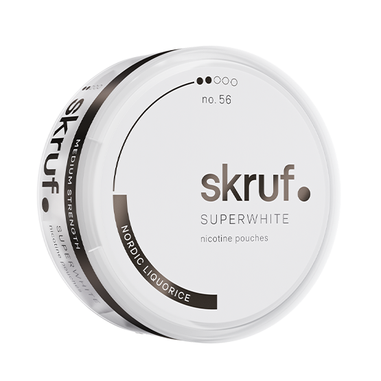 Skruf Superwhite No.56 Nordic Liquorice