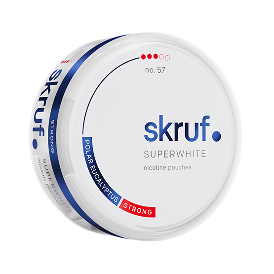 Skruf Superwhite No.57 Polar Eucalyptus Strong