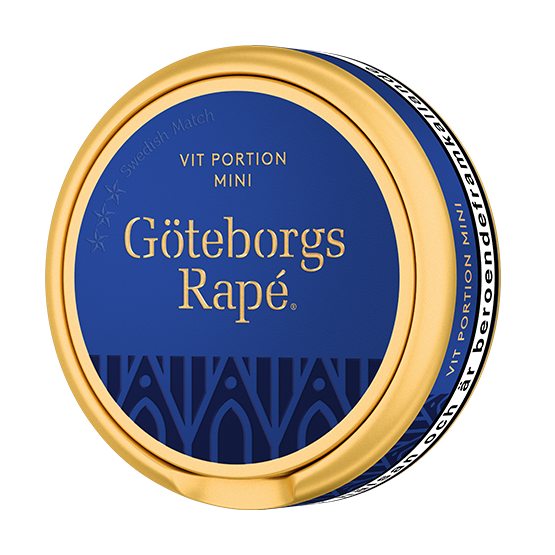 Göteborgs Rapé Göteborgs Rapé Vit Portion Mini Light - snus