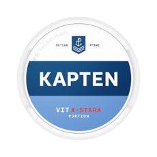 Kapten Vit Extra Stark Portion