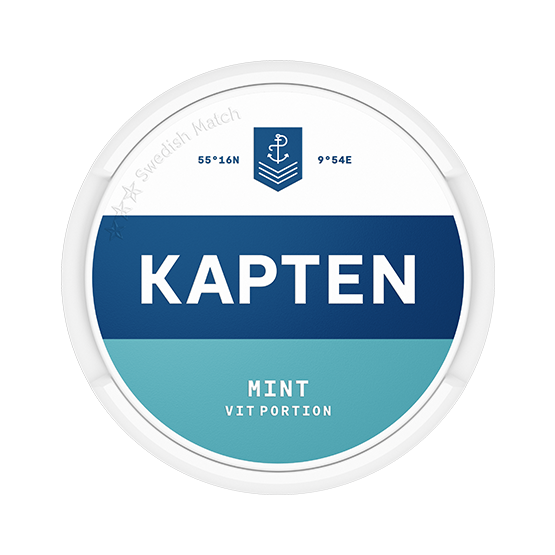 Kapten Vit Mint Portion
