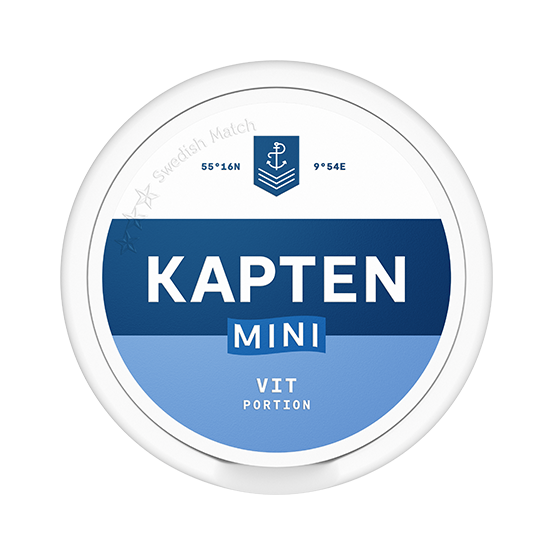 Kapten Mini Vit Portion