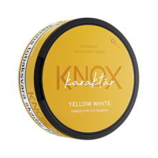 Knox Karaktär Yellow White