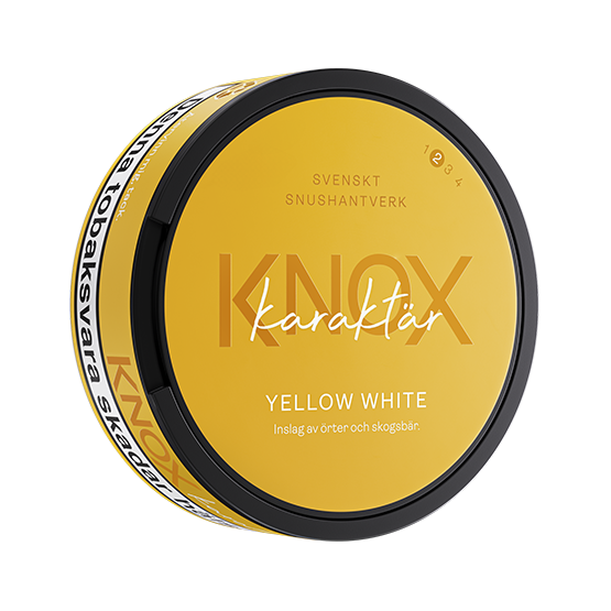 Knox Karaktär Yellow White