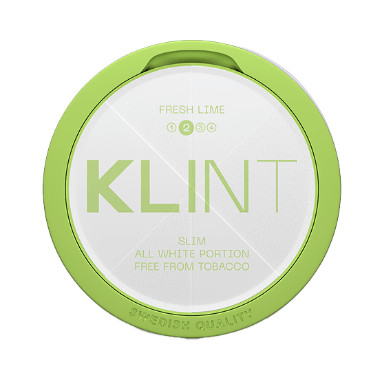 Klint Klint Fresh Lime Slim S2 Normal – nikotinpåsar
