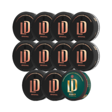 LD Mixpack 10 st Original Portion & 1 st Whiskey Original