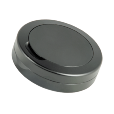 Snusdosa DUS Svart Aluminium