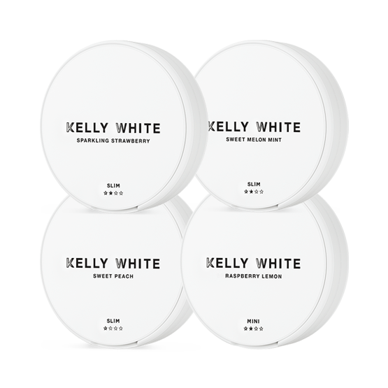 Kelly White Mixpack 4-pack