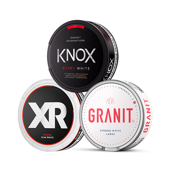 White Portion Stark Mixpack