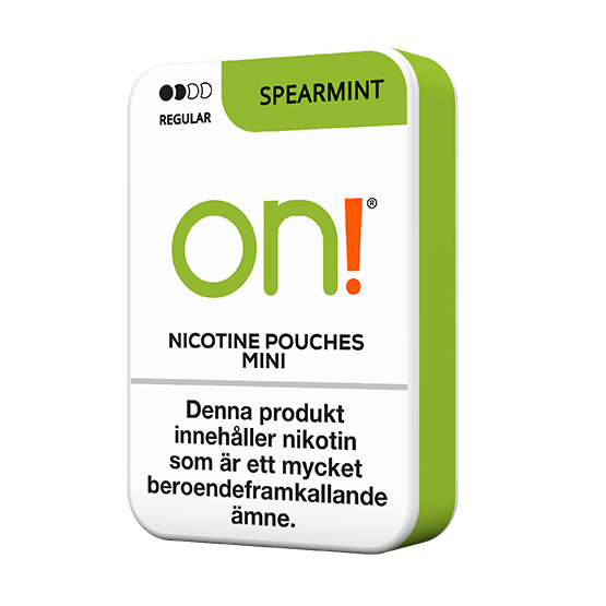 on! Spearmint 3mg