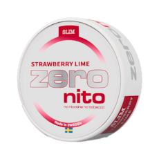 Zeronito Strawberry Lime Slim Nikotinfritt Snus