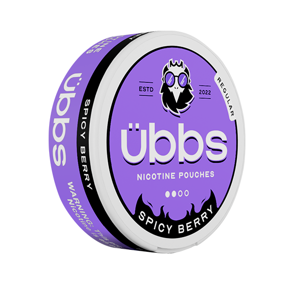 Ubbspouches Übbs Spicy Berry Normal – nikotinpåsar
