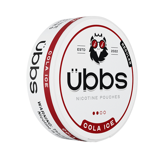 Ubbspouches Übbs Cola Ice Normal – nikotinpåsar