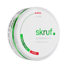 Skruf Superwhite No.64 Fresh Apple Extra Strong