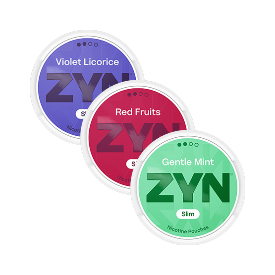 ZYN Slim S2 Fruity and Minty 3p