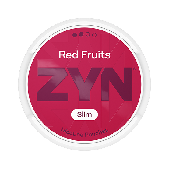 ZYN ZYN Red Fruits Slim S2 Normal – nikotinpåsar