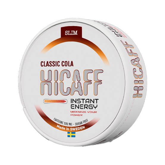 Hicaff Classic Cola Nikotinfritt Snus