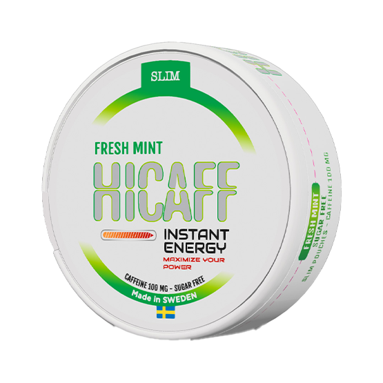 Hicaff Fresh Mint Nikotinfritt Snus