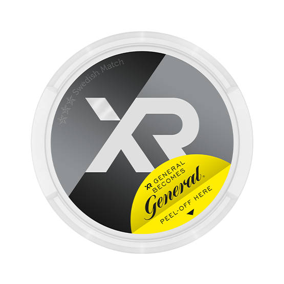 XR General Slim White Portionssnus dosa