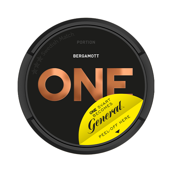 ONE Svart Original - nikotinpåsar